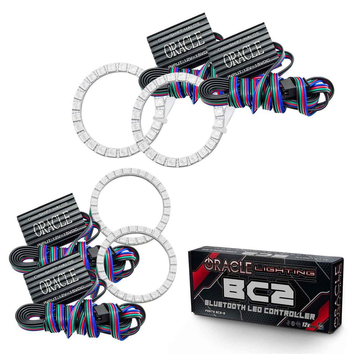 Oracle Lighting Smd Halo Kit, Colorshift - Bc1 (1997-2001 Prowler) - 2503-335