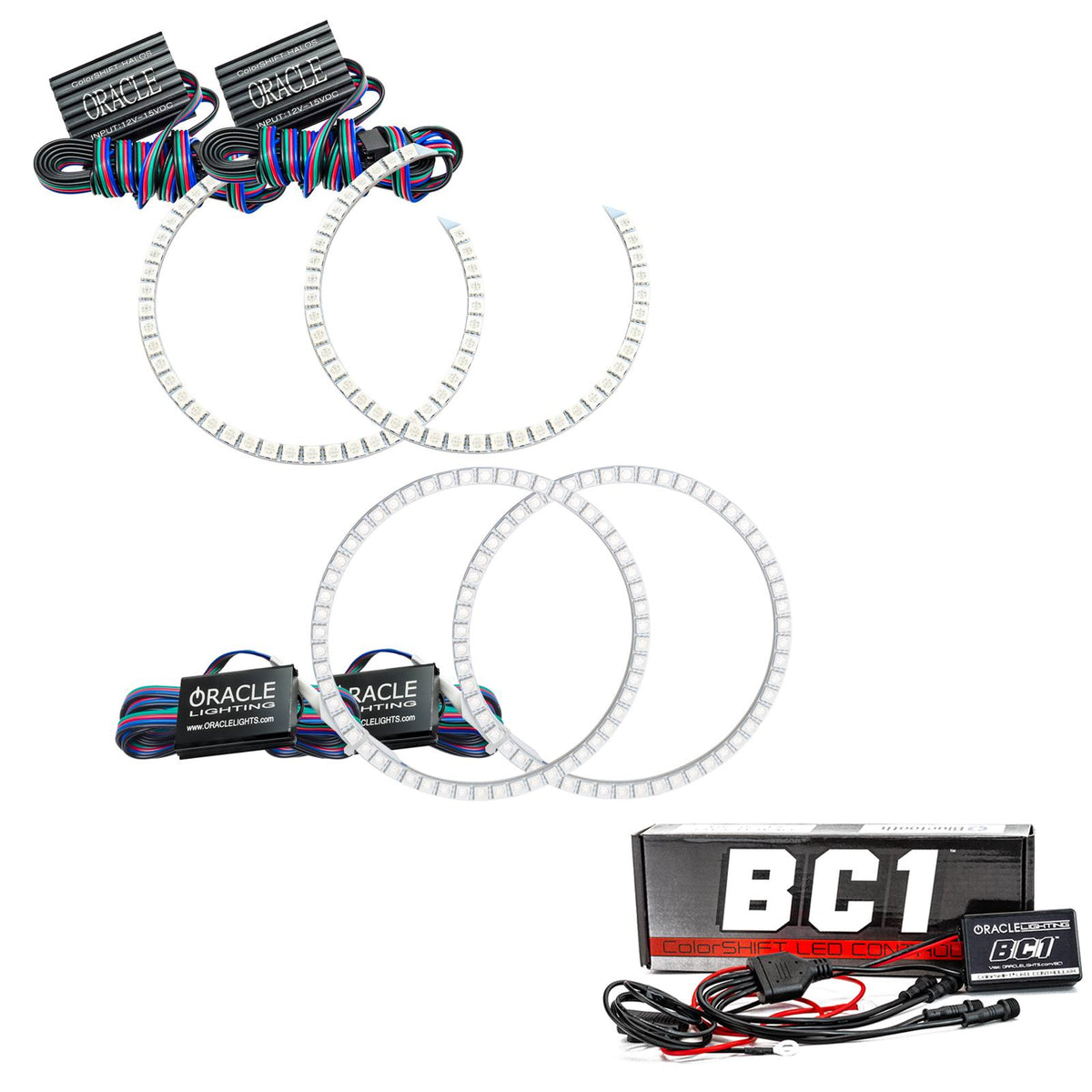 Oracle Lighting Colorshift Halo Kit, Colorshift - Bc1 (2005-2010 G6) - 2509-335