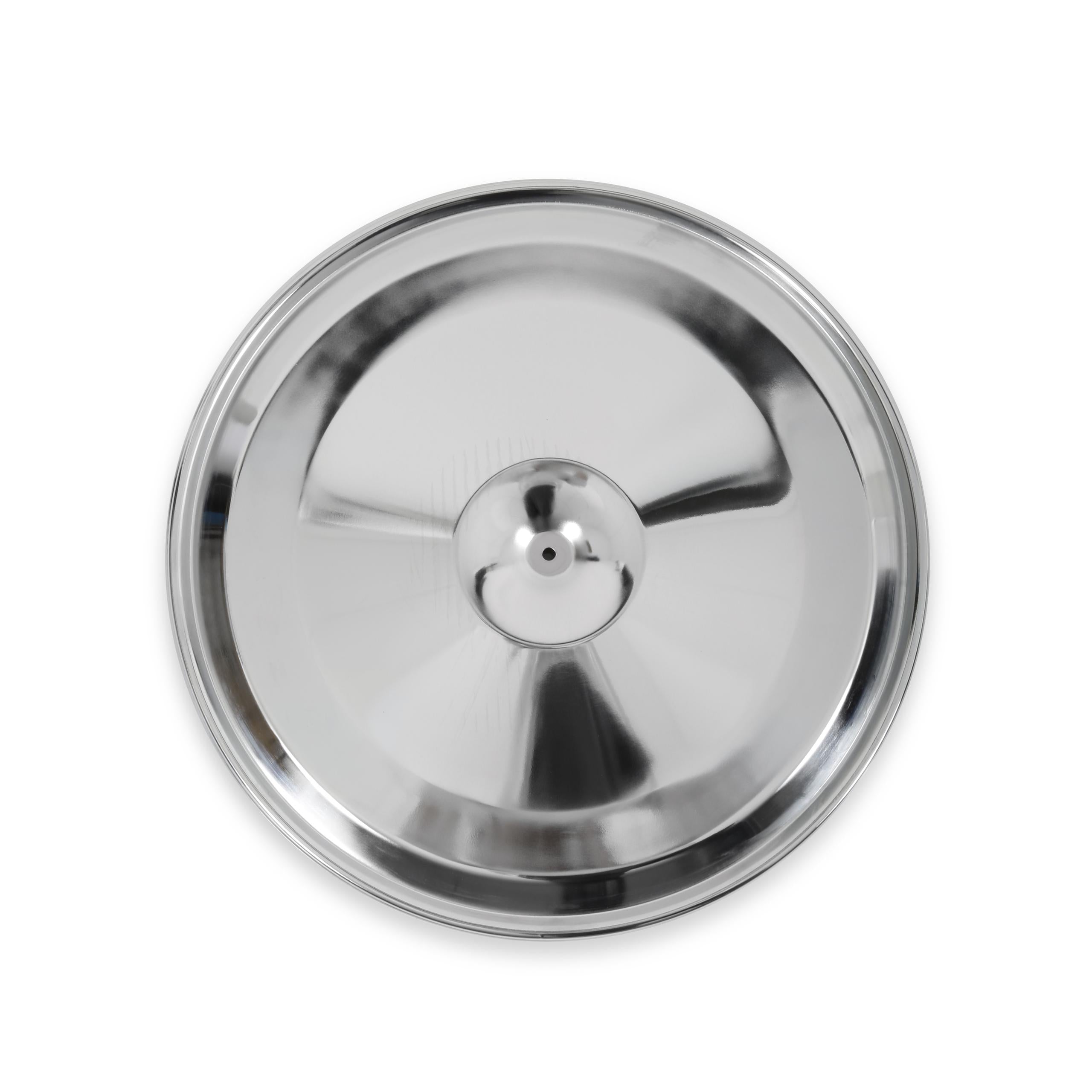 Holley RetroFilter Drive-By-Wire Air Cleaner - 14-Inch Diameter
 - Dual Snorkel - Chrome - 120-520