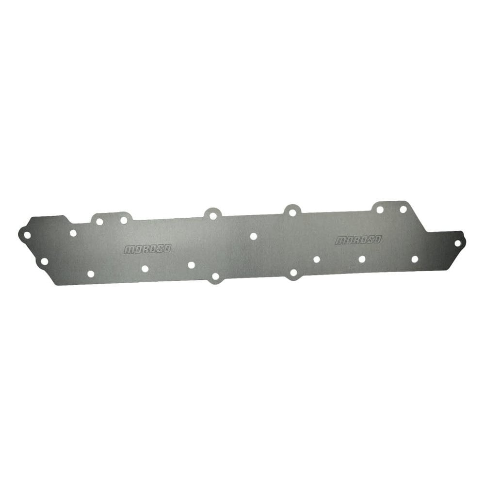 Moroso EXHAUST BLOCK OFF STORAGE PLATE, DATSUN, NISSAN, L24, L26, L28 - 25154