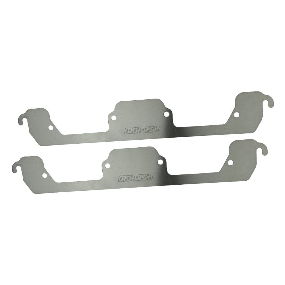 Moroso EXHAUST BLOCK OFF STORAGE PLATE, CHRYSLER 273-360, PAIR - 25165