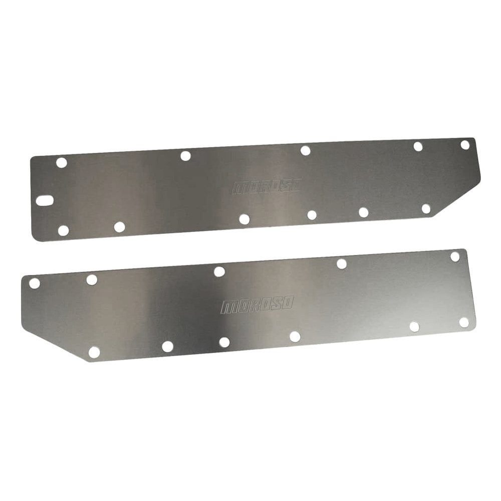 Moroso EXHAUST BLOCK OFF STORAGE PLATE, CHRYSLER GEN 3 HEMI 5.7, 6.2 , 6.4, PAIR - 25168