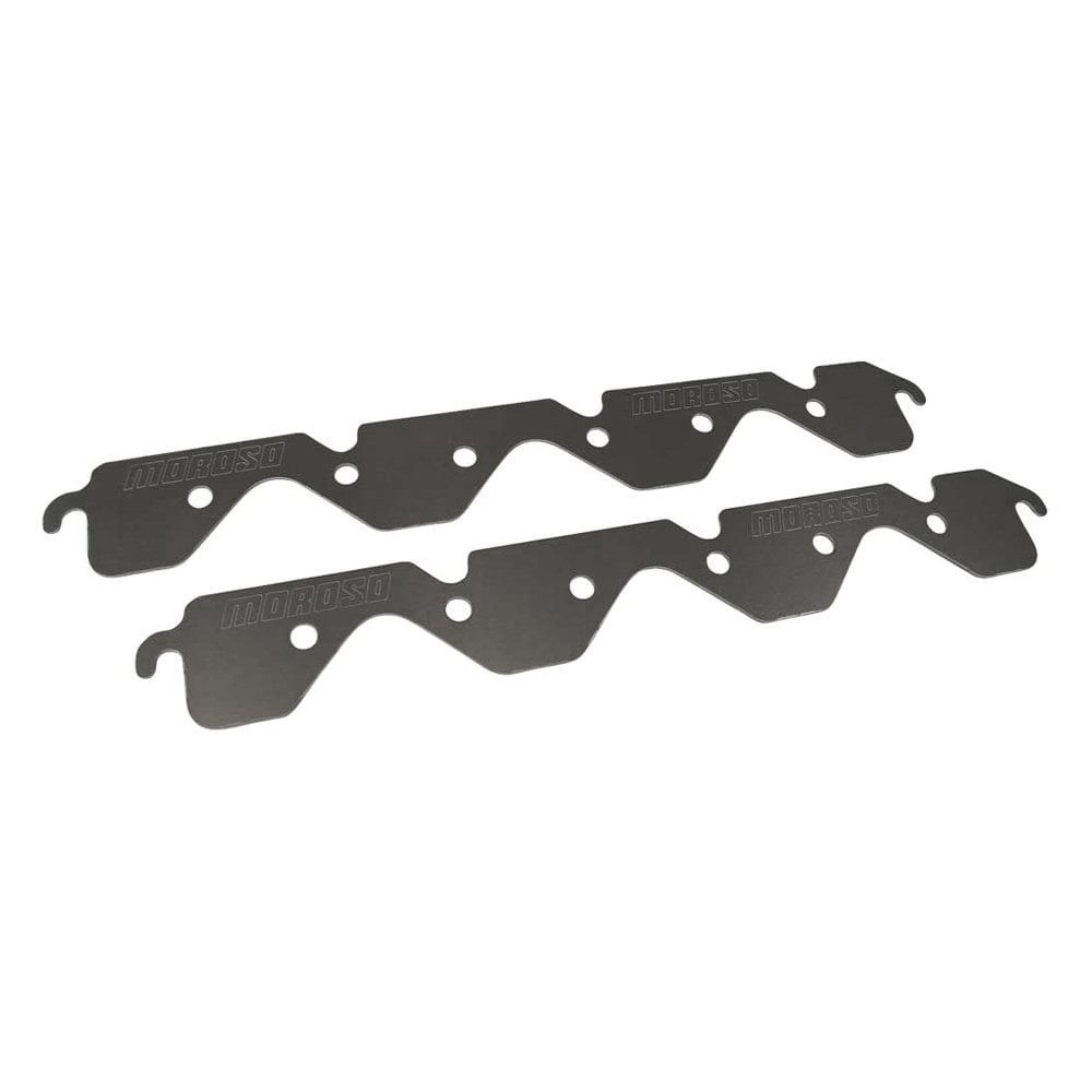 Moroso EXHAUST BLOCK OFF STORAGE PLATE, SBF CONV HEADS, PAIR - 25169
