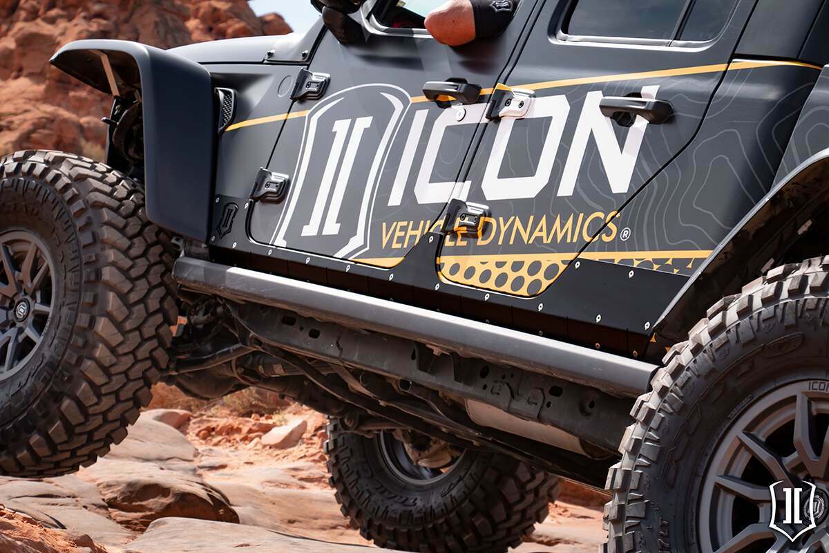 Icon 20-UP JEEP JT BODY ARMOR (2020-2022 Wrangler) - 25169