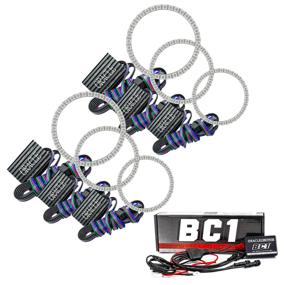Oracle Lighting Colorshift Halo Kit, Colorshift - Bc1 (1993-1998 Supra) - 2517-335