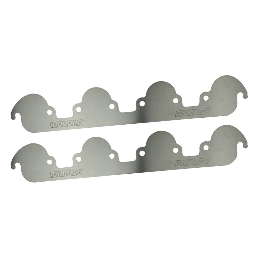 Moroso EXHAUST BLOCK OFF STORAGE PLATE, BBF 429-460 CONV HEADS, PAIR - 25173