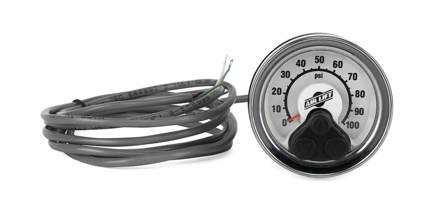 Air Lift Performance Single Analog Gauge - 25194