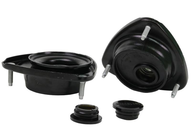 Whiteline Performance Strut Mount High Duro Rubber +.75 Degrees Caster /-0.5 Degrees Camber Whiteline (1990-2007 Legacy, Impreza, Forester, Outback, 9-2X) - KCA335