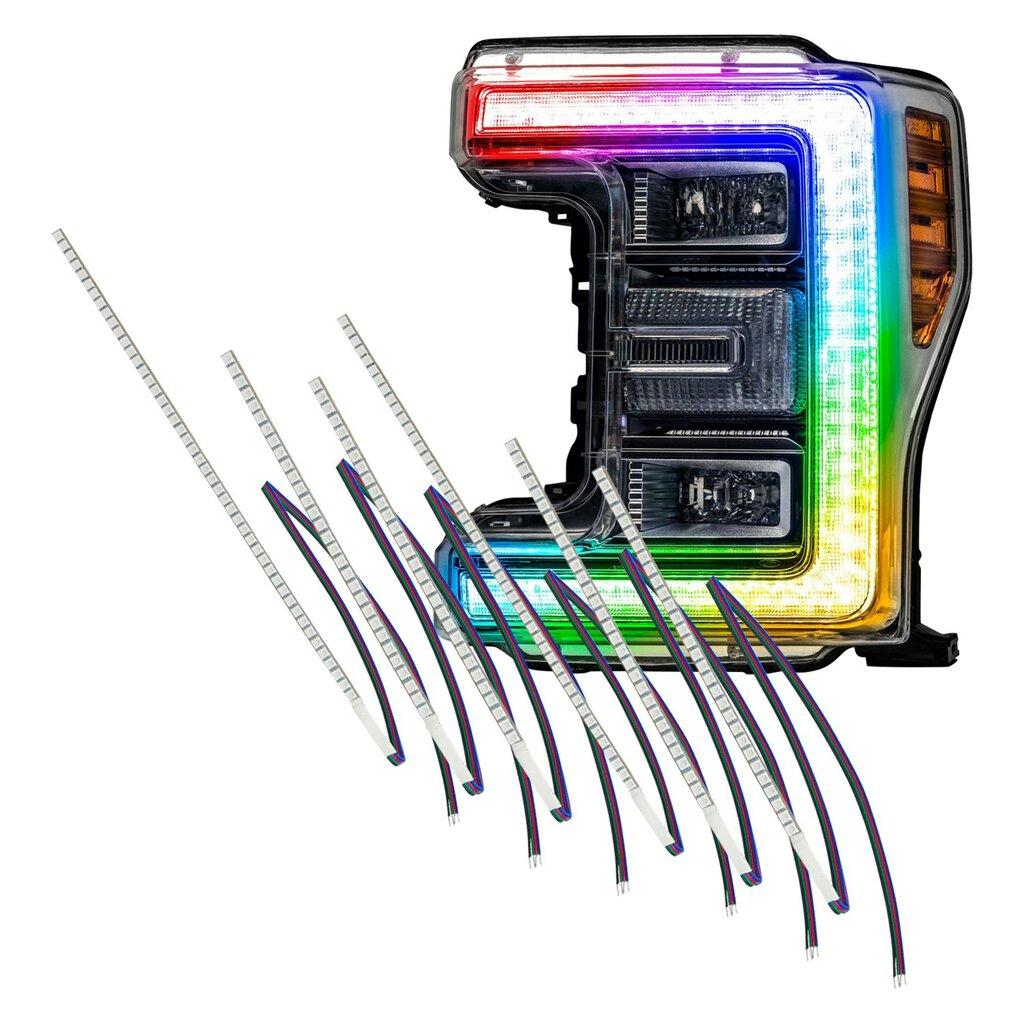 Oracle Lighting Led Colorshift Drl, Colorshift - Simple (2017-2018 F-250 Super Duty, F-350 Super Duty) - 2522-504