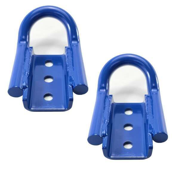 UPR Pair of Rear Tow Hooks  - Blue (2021-2025 Bronco) - 2531-02X2