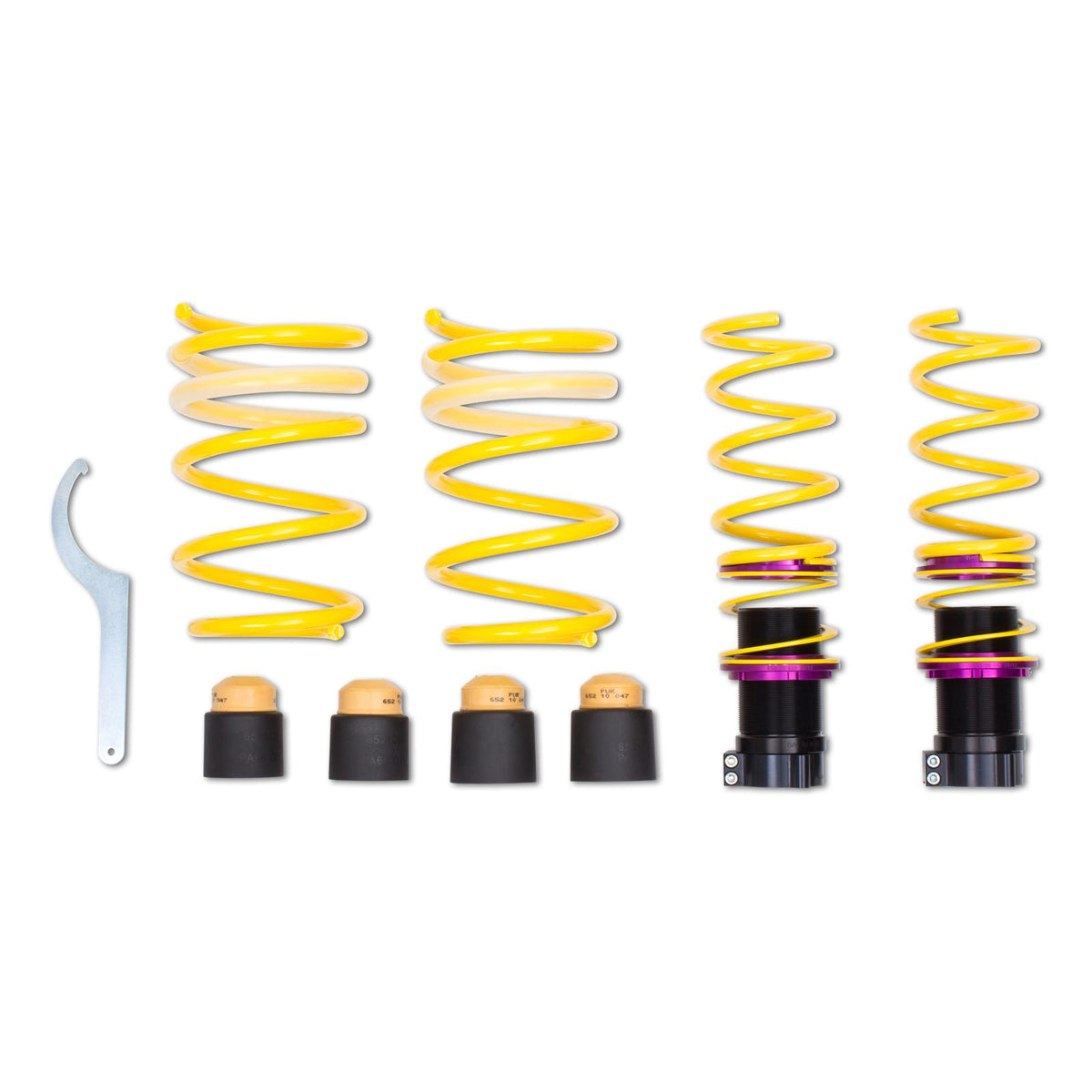 KW Height Adjustable Springs (13-16 Boxster / Cayman (981), 2017+ 718 Boxster & 718 Cayman) - 25371048
