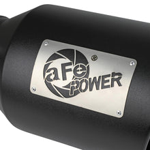 AFE MACH Force-Xp 409 Stainless Steel Clamp-on Exhaust Tip Black (5 IN Inlet x 8 IN Outlet x 15 IN L) - 49T50801-B15