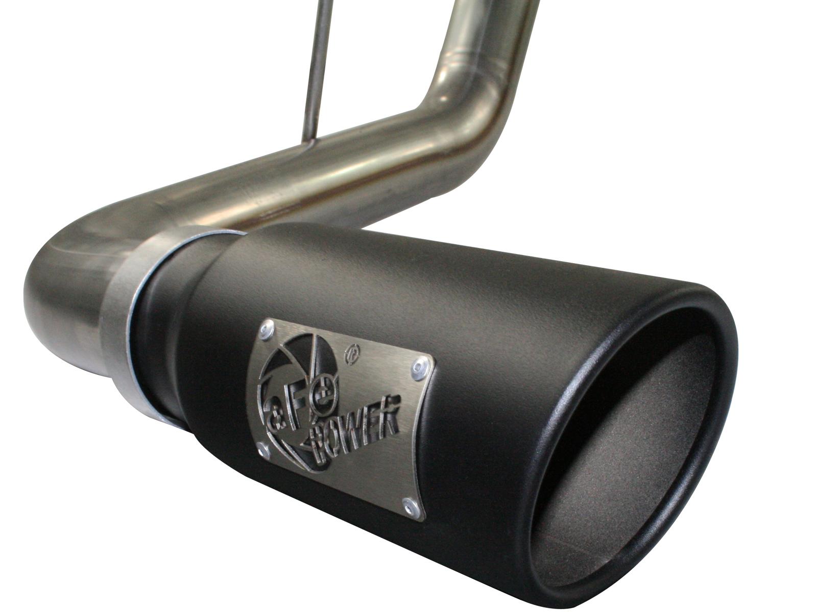 AFE MACH Force-Xp Cat-Back Exhaust System w/ Black Tip (2010-2021 Tundra, Tundra) - 49-46008-B