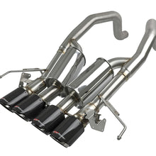 AFE MACH Force-Xp 304 Stainless Steel Axle-Back Exhaust System w/ Carbon Fiber Tips (Chevrolet Corvette Z06 (C7) 15-19 V8-6.2L (sc)) - 49-34082-1C
