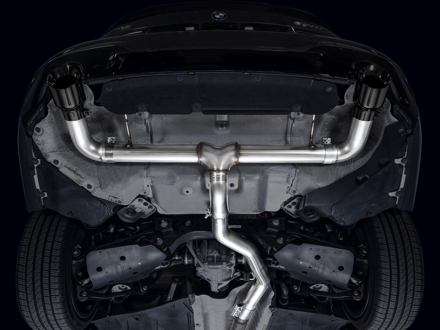 AWE Track Edition Axle-back Exhaust for BMW G2X 330i/430i - 3020-33429