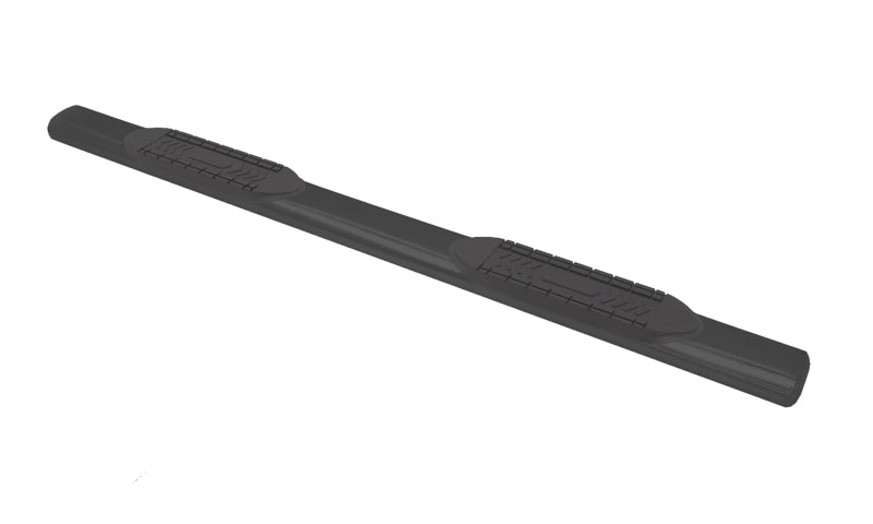 Lund 6Inch-Oval Straight Nerf Bars; Composite; Black - 22268068