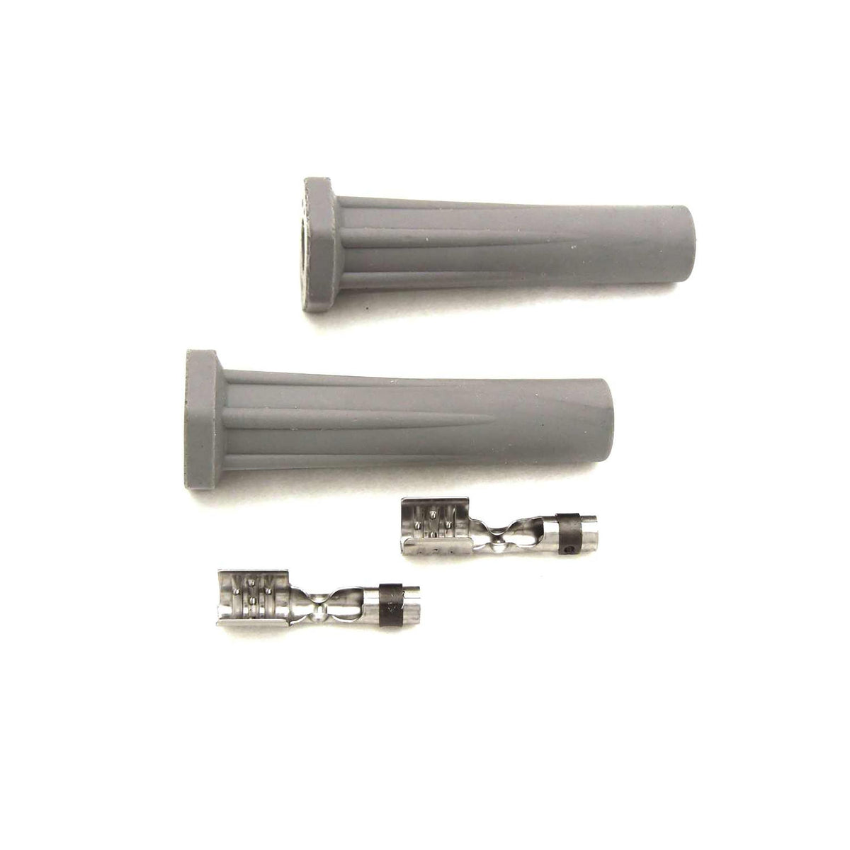 FAST 2 Pack Of Straight Plug Boots And Terminals - 255-0011-2