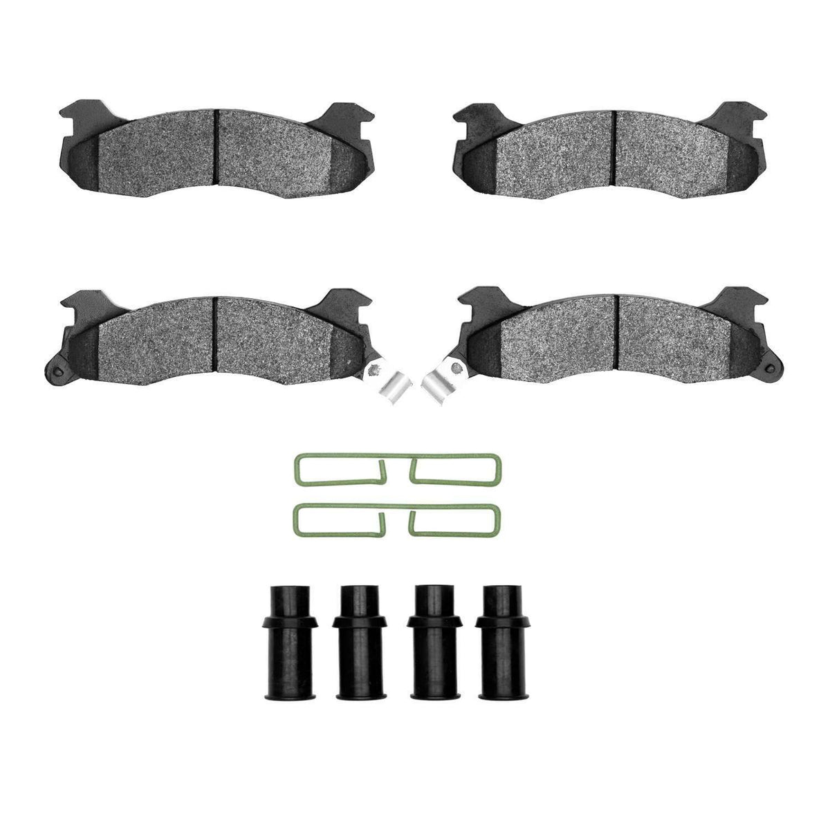 R1 Concepts R1 Optimum OE Pads And Hardware Kit (Ford Mustang 1986-84) - 2551-0204-01