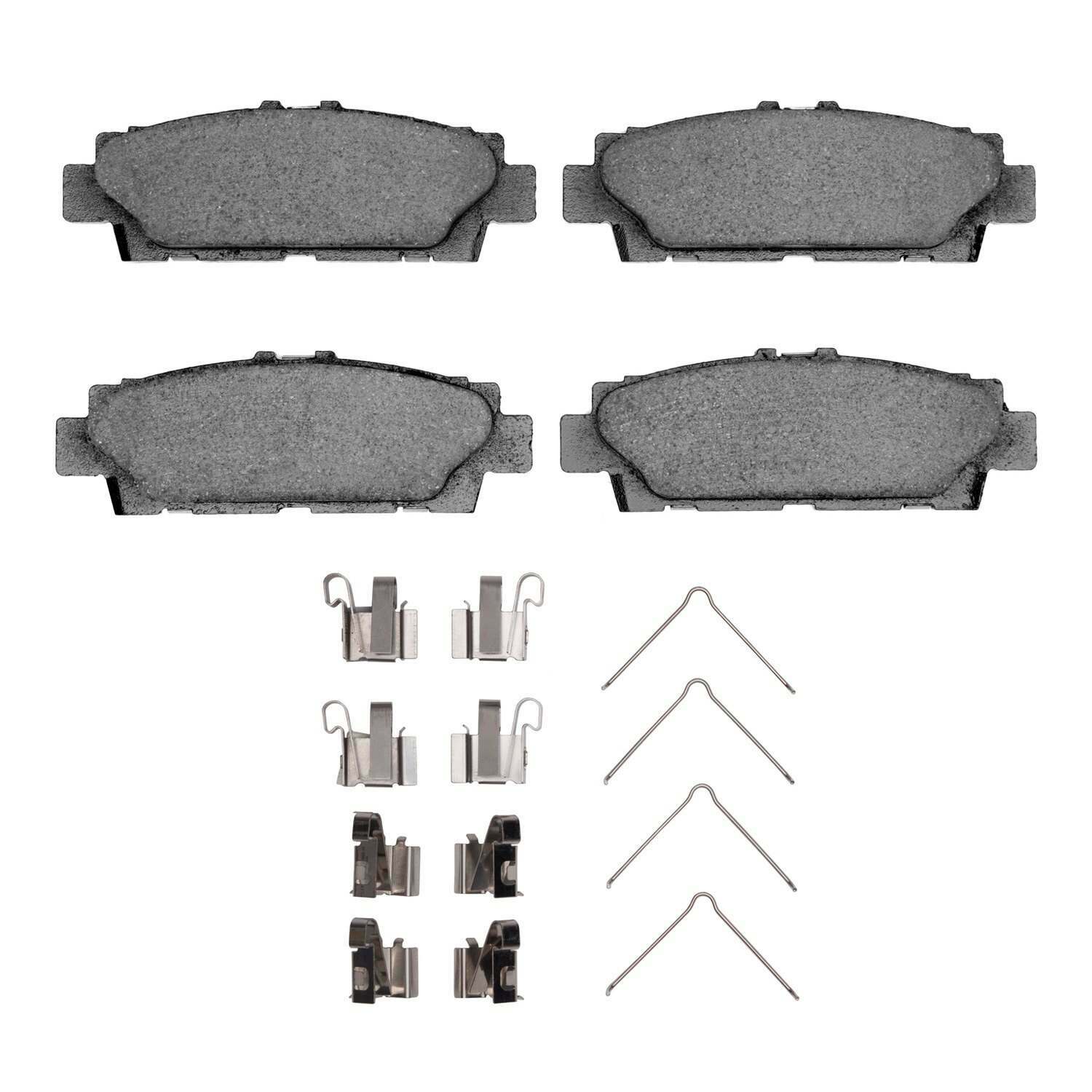 R1 Concepts R1 Optimum OE Pads And Hardware Kit (Lexus LS400 1992-90) - 2551-0488-01