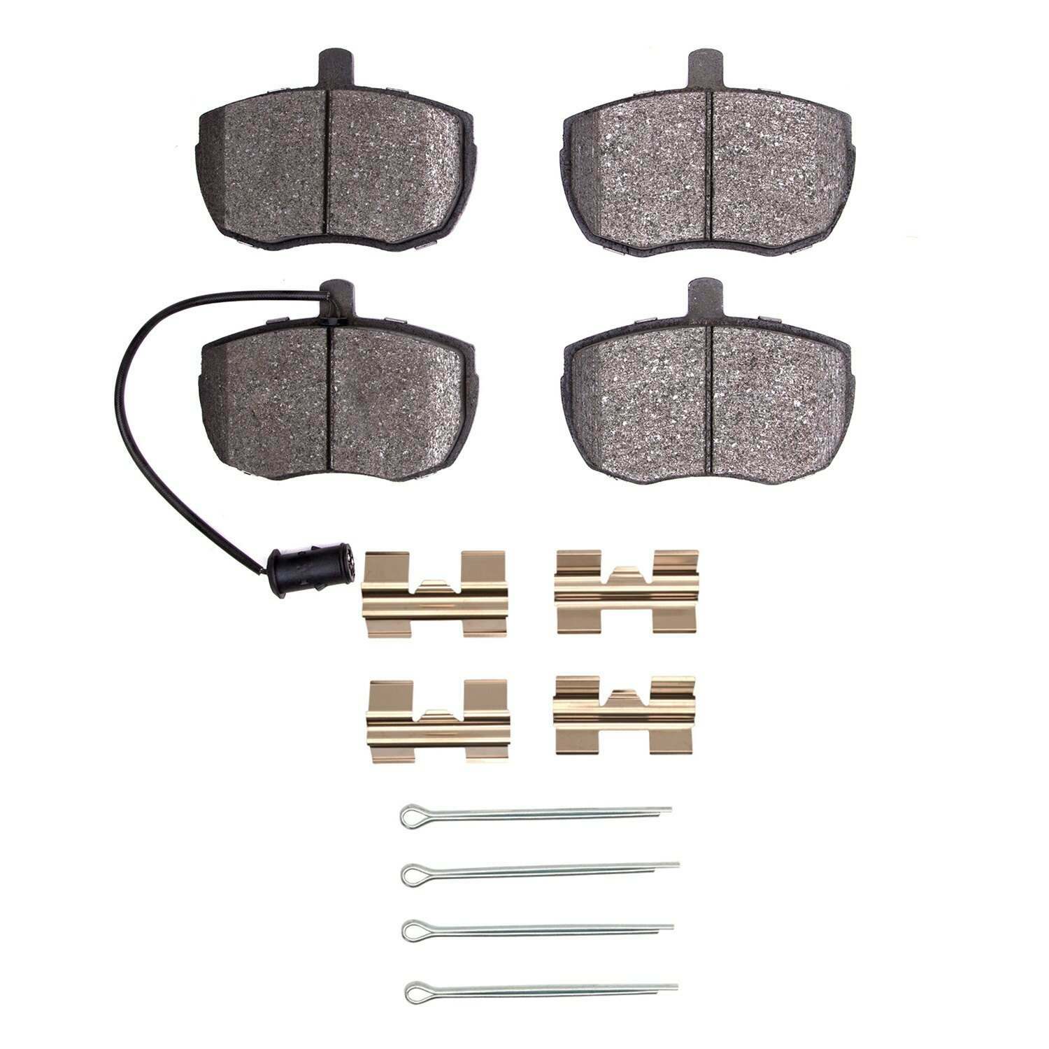 R1 Optimum OE Pads and Hardware Kit ( Nissan 300ZX 1996-89) - 2551-0461-01