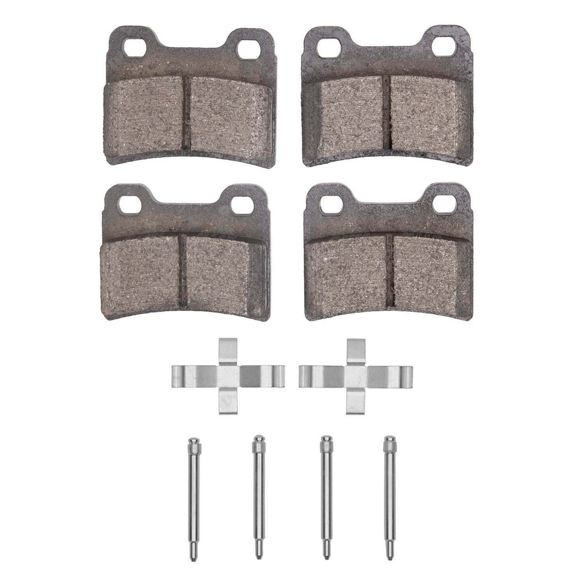 R1 Optimum OE Pads and Hardware Kit ( Nissan 300ZX 1996-89) - 2551-0461-01