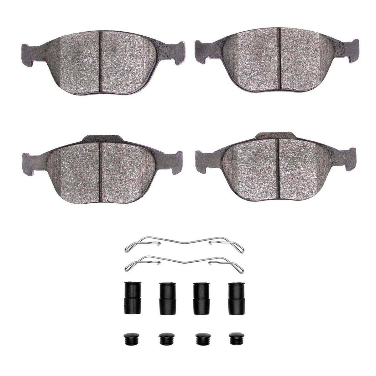 R1 Optimum OE Pads and Hardware Kit ( Nissan 300ZX 1996-89) - 2551-0461-01