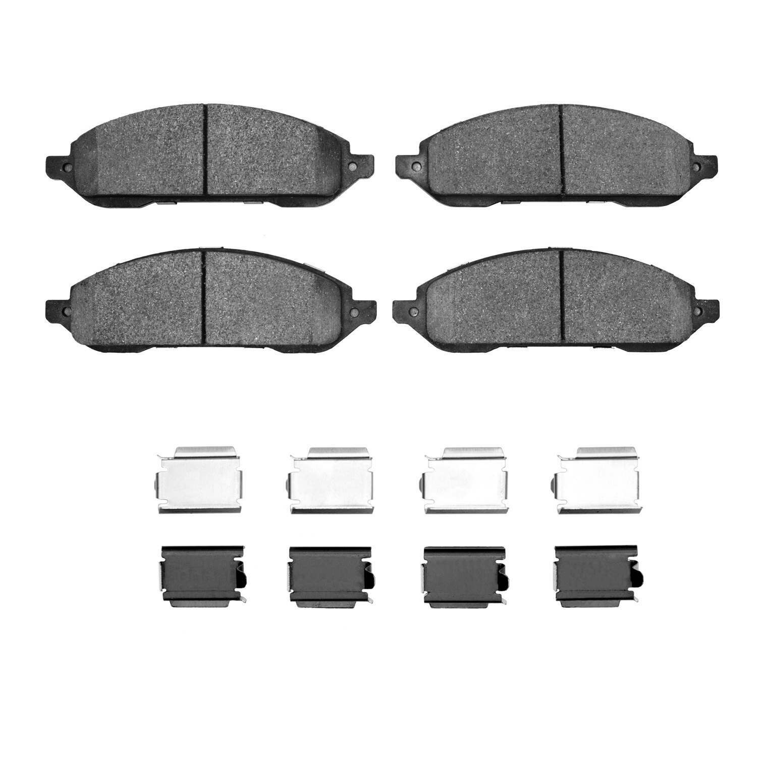 R1 Concepts R1 Optimum OE Pads And Hardware Kit (Ford Freestar 2007-04; Mercury Monterey 2007-04) - 2551-1022-01