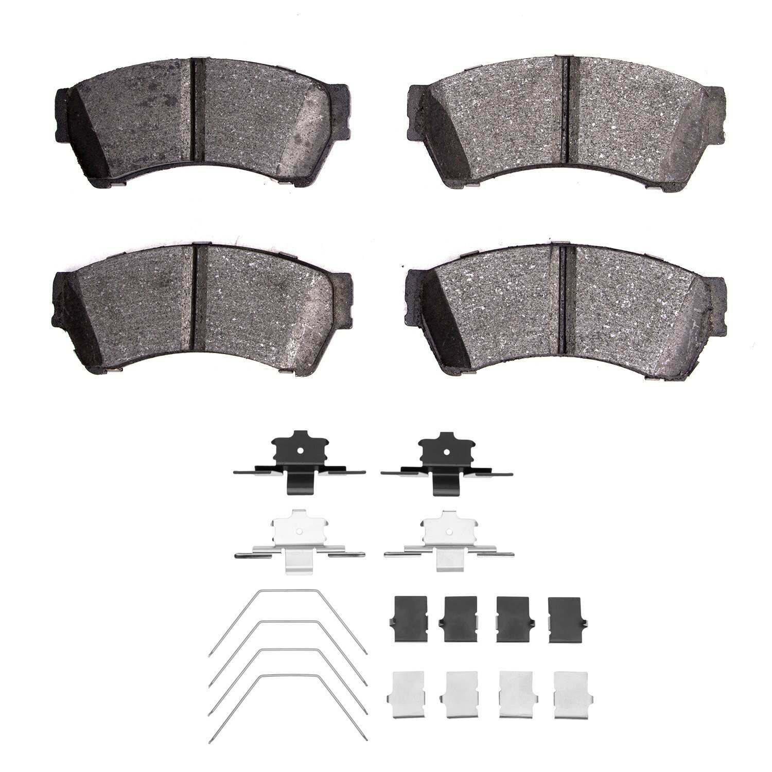 R1 Concepts R1 Optimum OE Pads And Hardware Kit (Mazda 6 2013-06) - 2551-1164-01