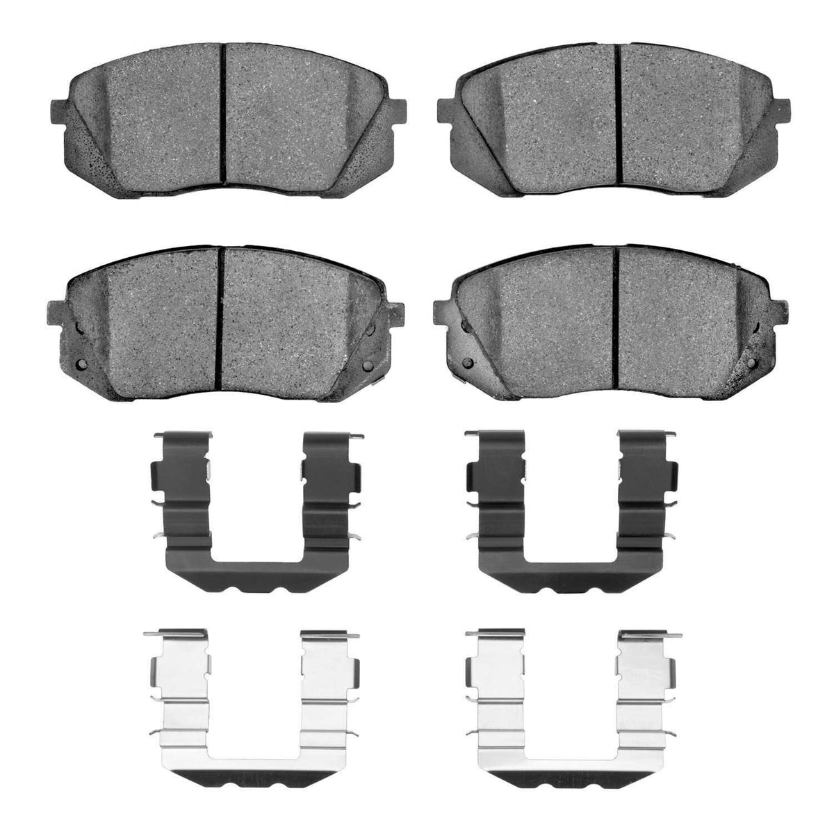 R1 Concepts R1 Optimum OE Pads And Hardware Kit (Hyundai Sonata 2015; Kia Rondo 2010-07) - 2551-1295-01