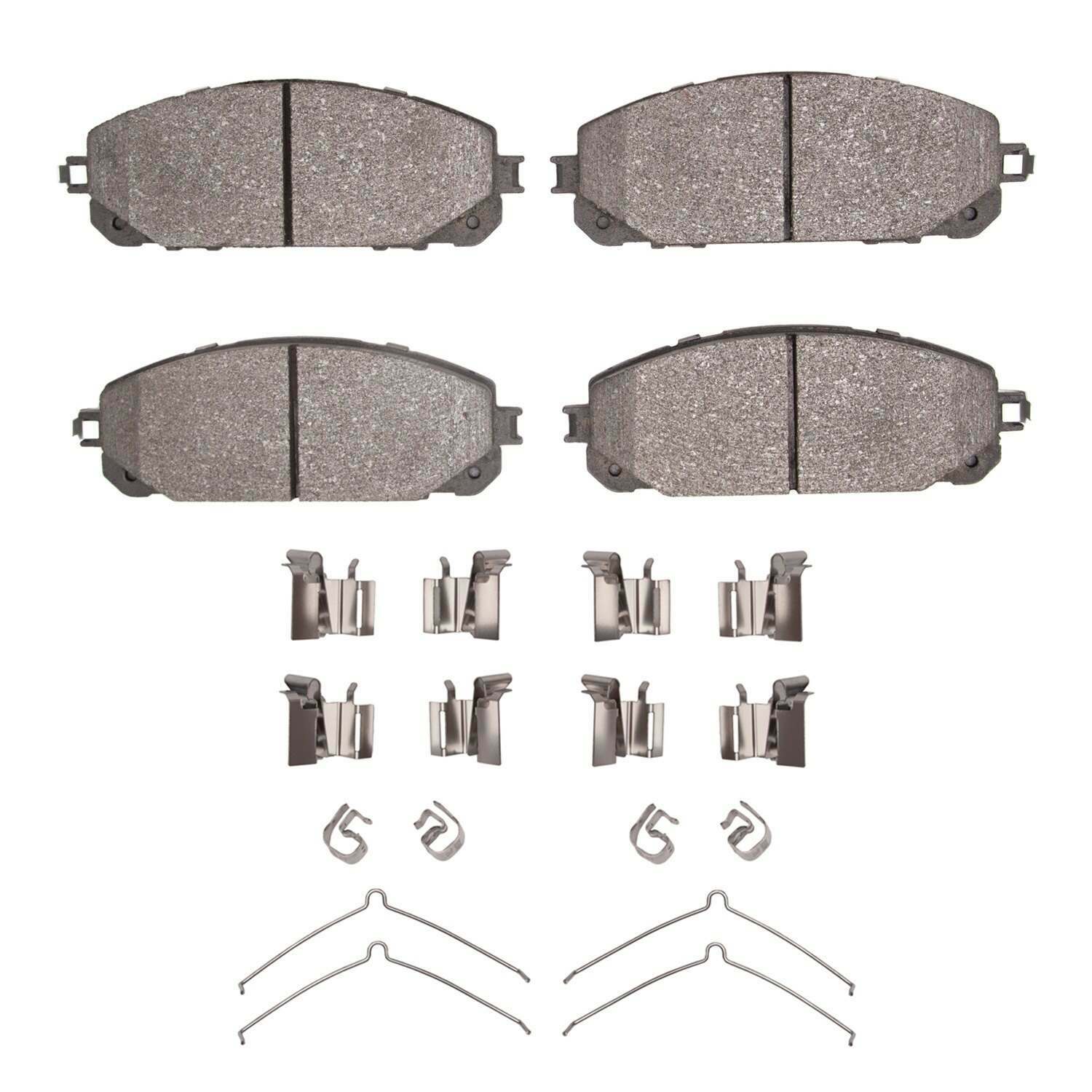 R1 Concepts R1 Optimum Oe Pads And Hardware Kit (Jeep Cherokee 2021-15) - 2551-1843-01