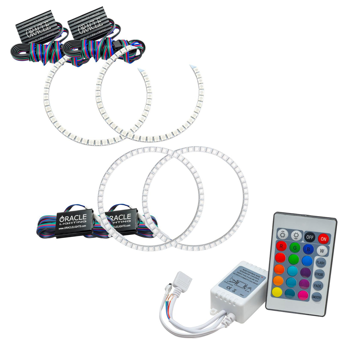 Oracle Lighting Colorshift Halo Kit, Colorshift - Simple (2006-2009 4Runner) - 2555-504