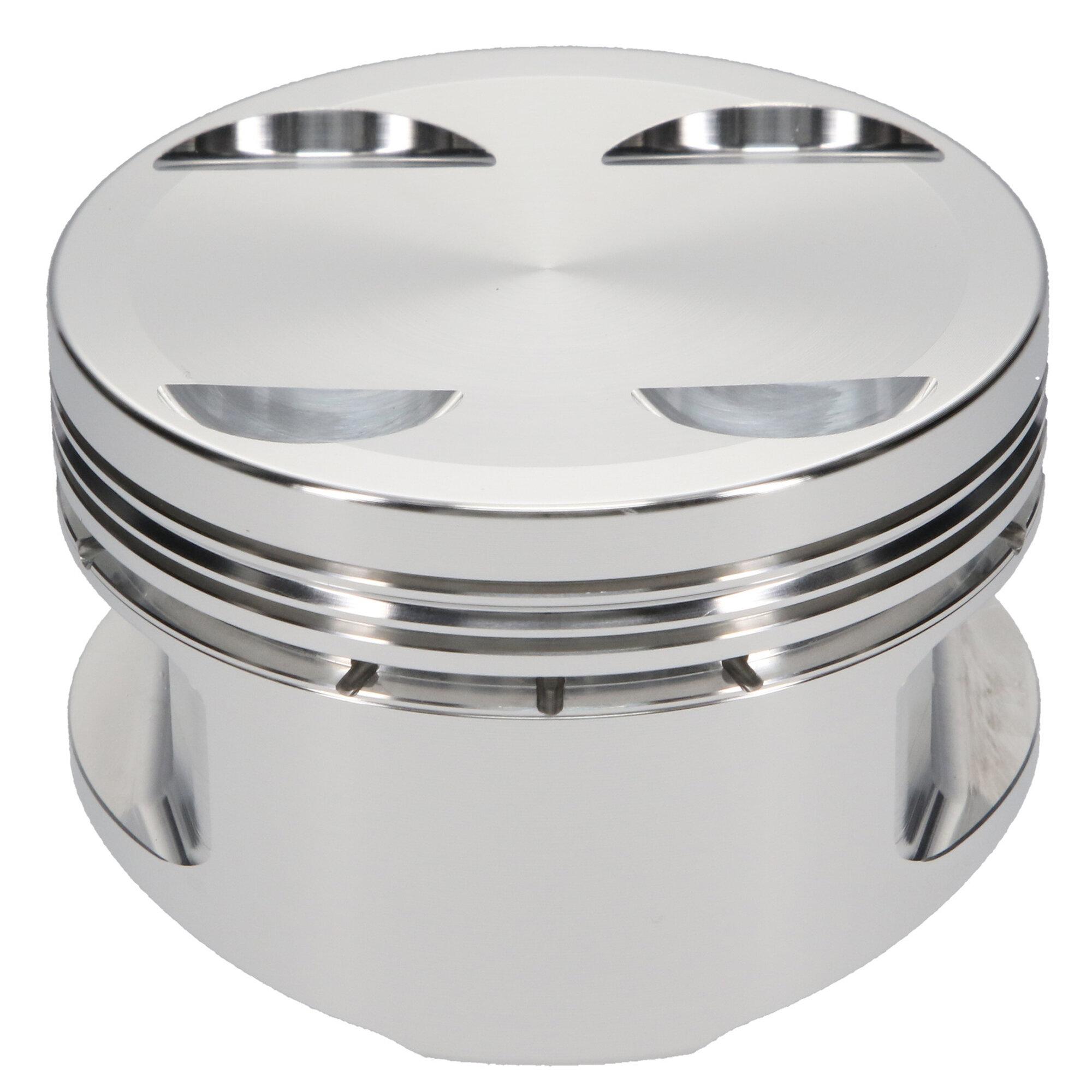 JE Pistons Piston Set, 2618, Inv Dome/Dish, 3.307 Bore, 1.205 CD, 0.787, Pin Dia, Set of 4. - 255774