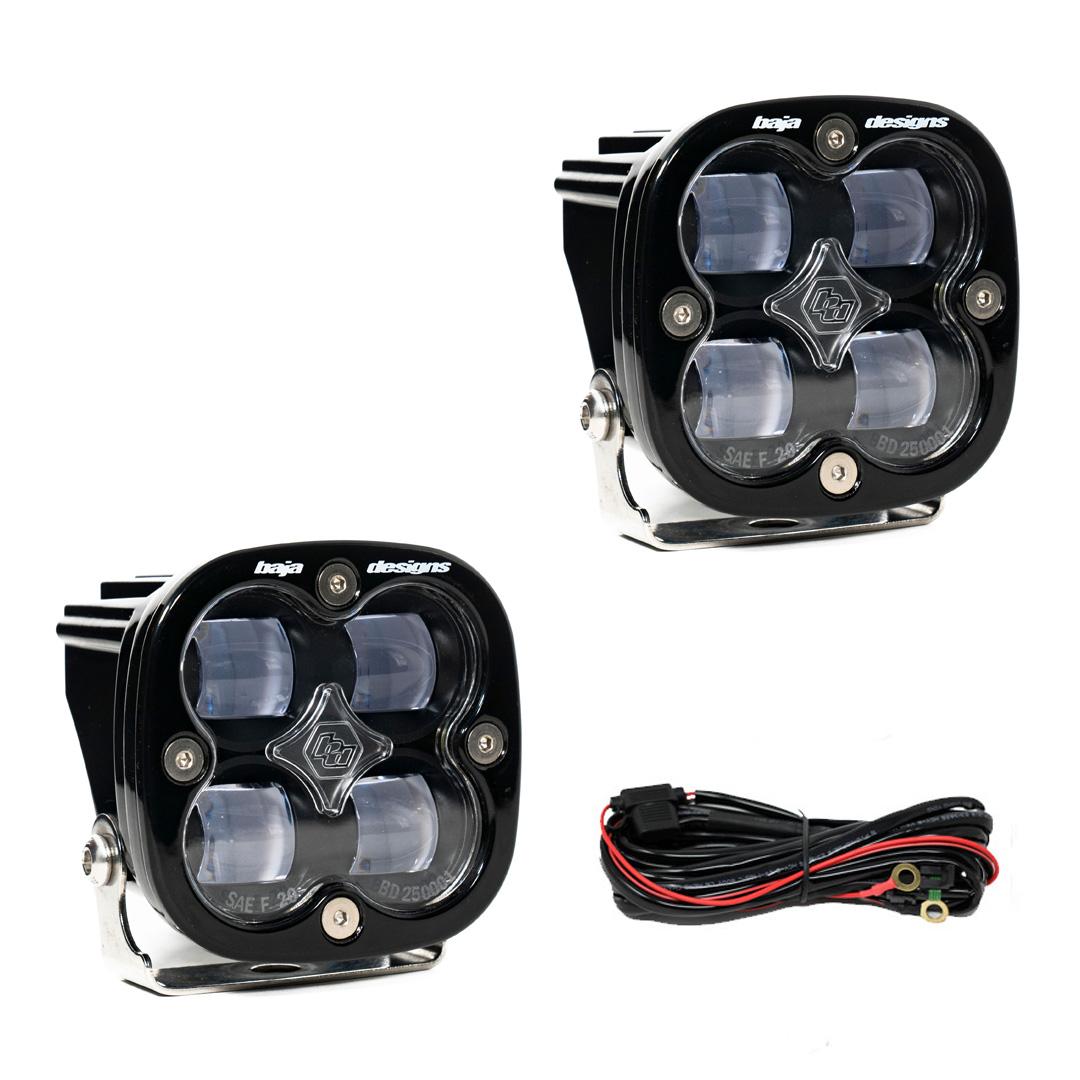 Baja Designs Squadron SAE Pair LED Spot Clear Baja Designs - 257801