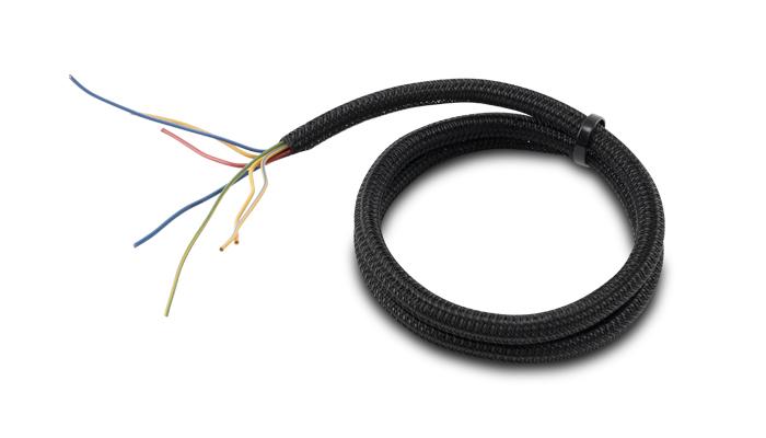 Vibrant Performance Flexible Split Sleeving, Size: 1/4" (10 Foot Length) - Black Only - 25800