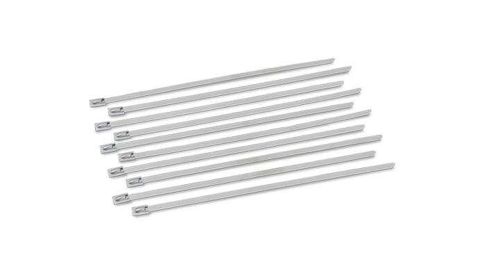 Vibrant Performance Stainless Steel Cable Ties, Size: 14.5" Long (10/Pack) - 25898