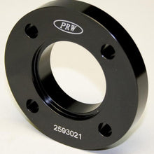 PRW Pulley Spacer, Prw Fluid Gel Damper, Ford 289-351W 1963-97, 4-Bolt Aftermarket Billet Aluminum Spacer, Black Anodized - 2593021