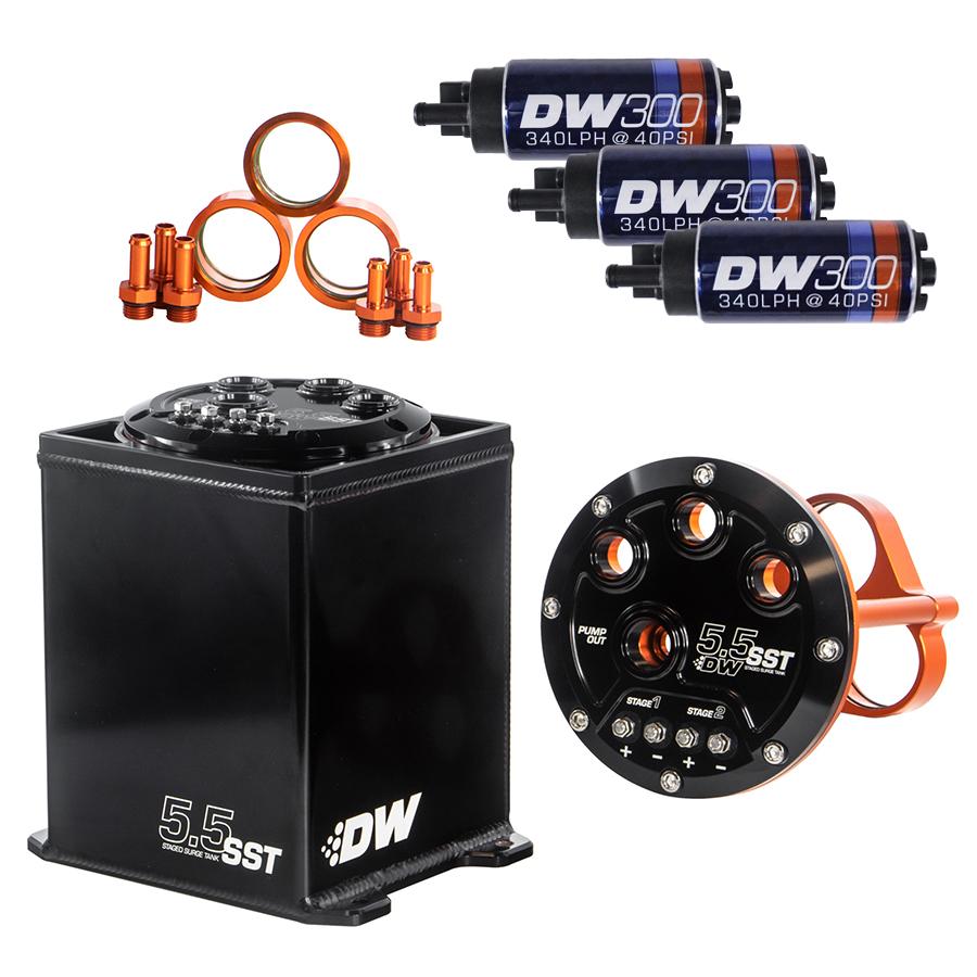 DeatschWerks 5.5L Surge Tank - 6-301-55ST