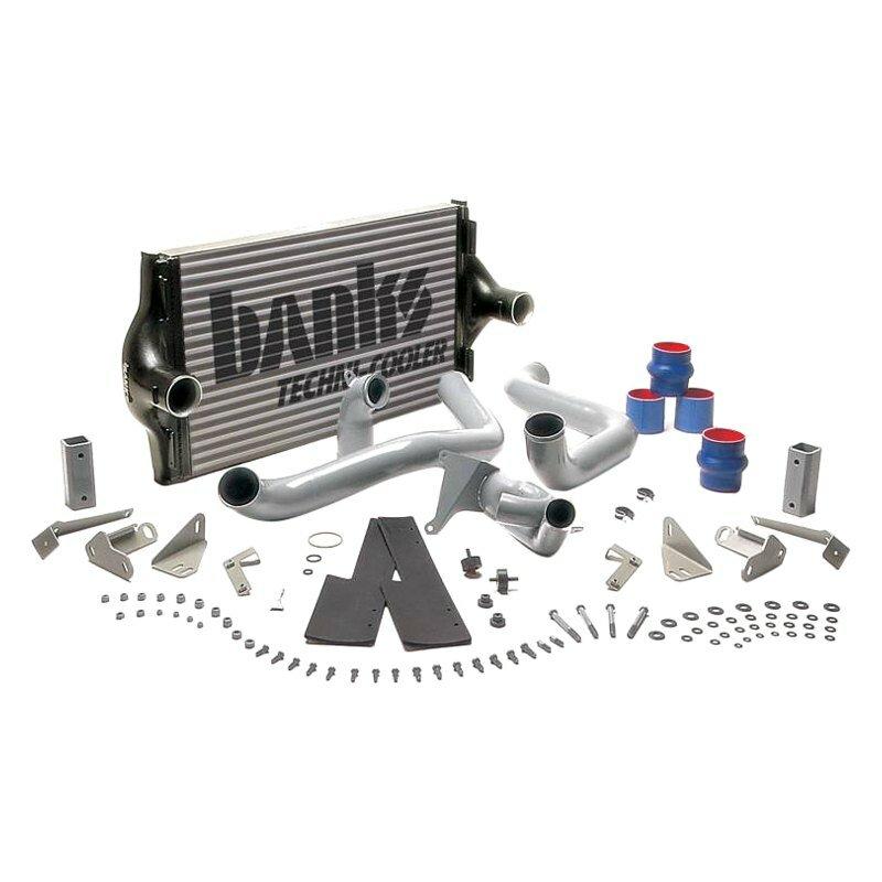 Banks Power Intercooler Upgrade Includes Boost Tubes (Red Powder-Coated) 1994-1997 Ford F250/F350, 7.3L Power Stroke - 25970