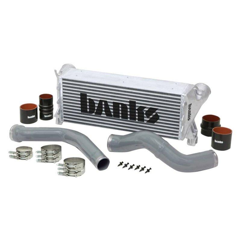 Banks Power Intercooler Upgrade Includes Boost Tubes (Red Powder-Coated) 2013-2018 Ram 2500/3500 Cummins 6.7L - 25987