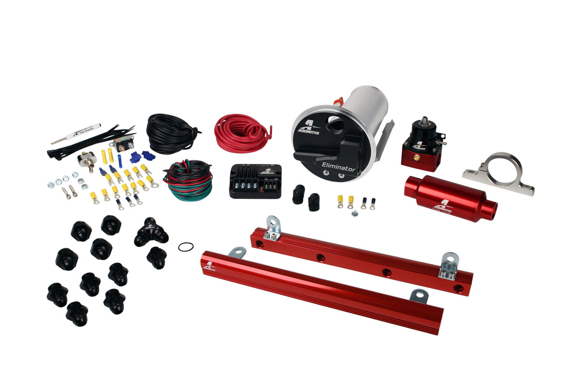 Aeromotive 17337 07-12 Shelby GT500 Stealth Eliminator Street System with 5.4L 4-V Fuel Rails