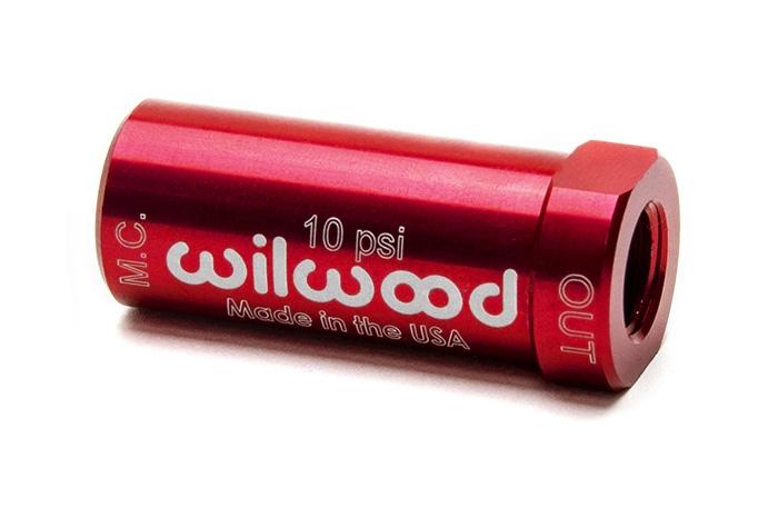 Wilwood 260-13707 10lb Residual Pressure Valve for drum brake circuits
