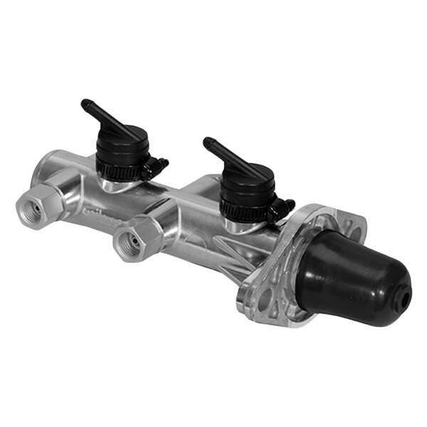 Wilwood Tandem Remote Master Cylinder - 1in Bore Ball Burnished - 260-14243-P