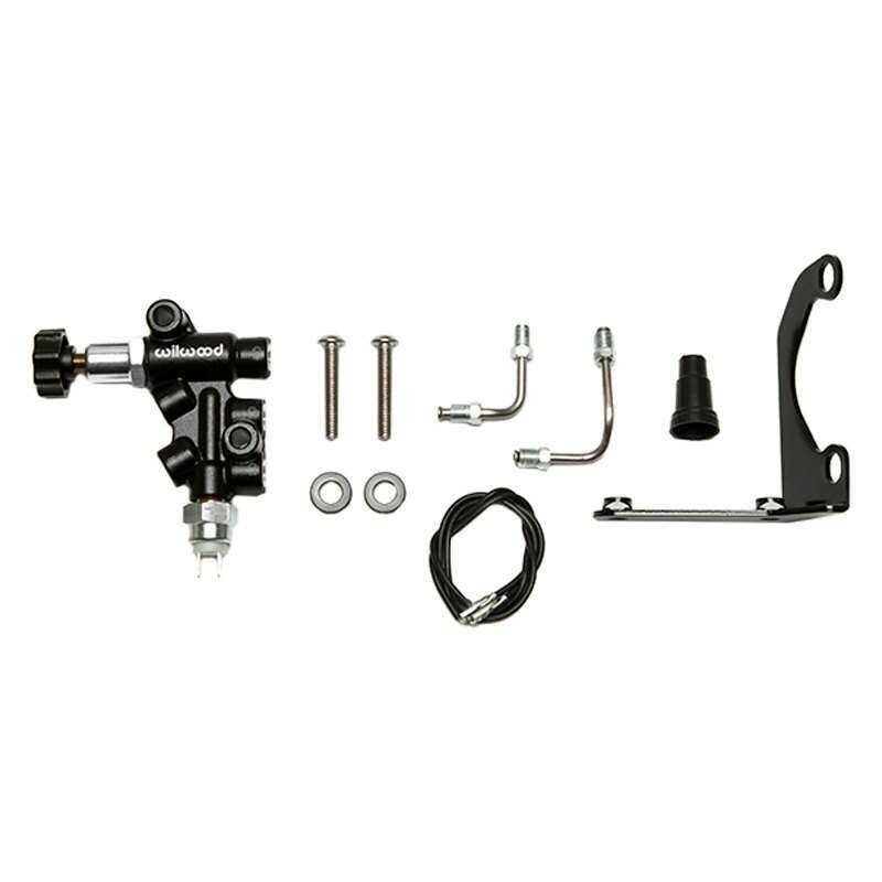 Wilwood Tandem Remote Master Cylinder Mounting Bracket L/H Kit w/ Prop Valve - 260-14248