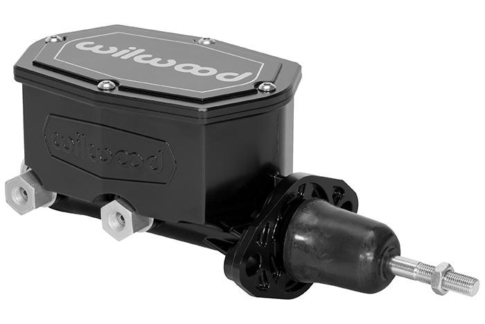 Wilwood 260-16520-BK Aluminum Compact Tandem M/C with Corvette Pushrod 7/8” Bore Black (C2 Corvette)