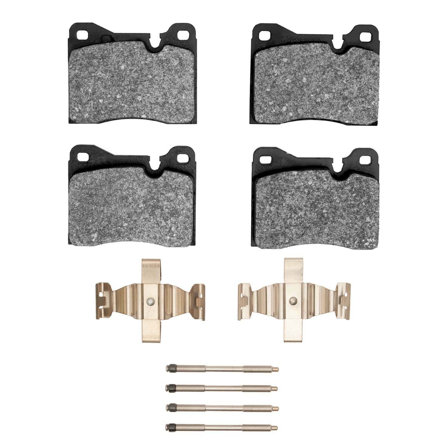 R1 Concepts R1 Euro Ceramic Pads And Hardware Kit (BMW M5 1988, M6 1988-87) - 2600-0163-02