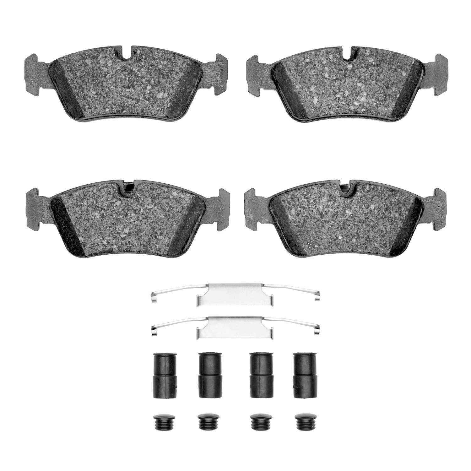 R1 Concepts R1 Euro Ceramic Pads And Hardware Kit (BMW 318i 1998-91, 318is 1998-91) - 2600-0558-02
