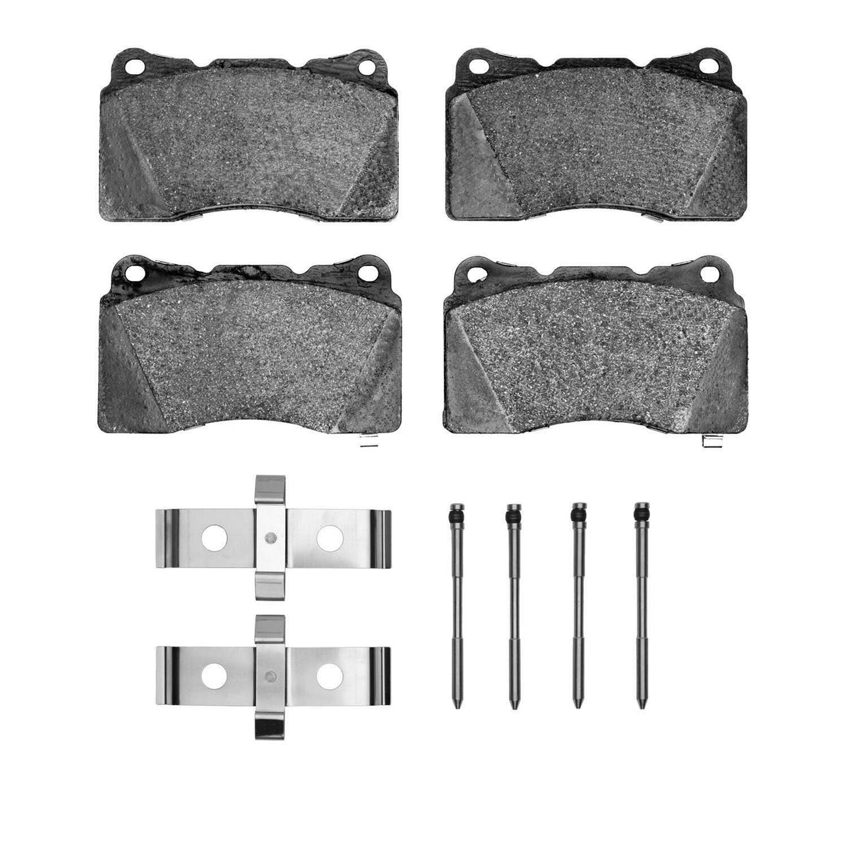 R1 Concepts R1 Euro Ceramic Pads And Hardware Kit (Ford GT 2006-05) - 2600-1001-02