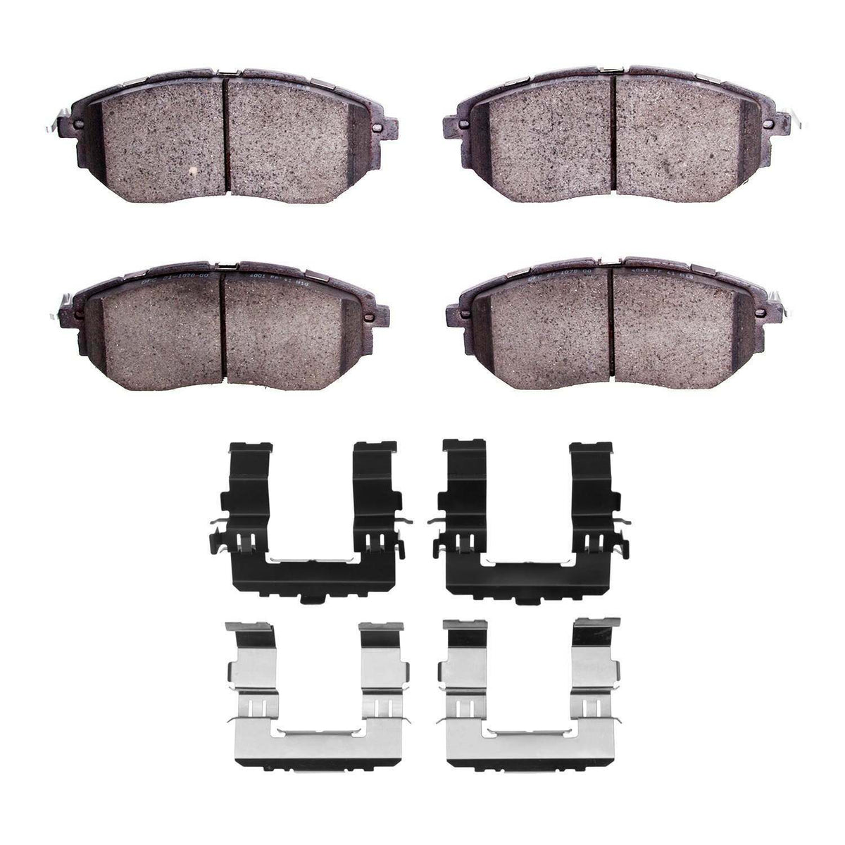 R1 Concepts R1 Euro Ceramic Pads And Hardware Kit (Subaru Legacy 2015) - 2600-1078-02