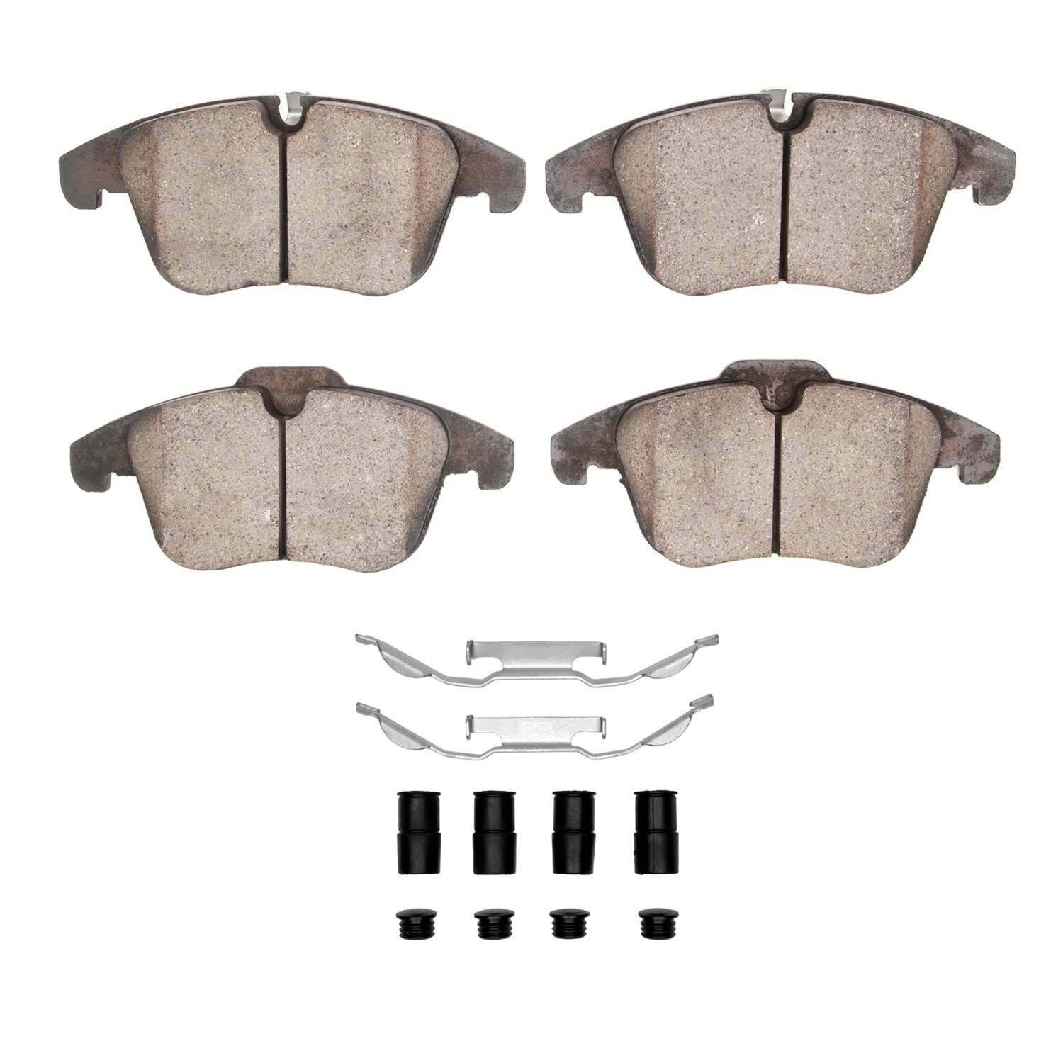R1 Concepts R1 Euro Ceramic Pads And Hardware Kit (Jaguar XE 2019-17) - 2600-1869-01
