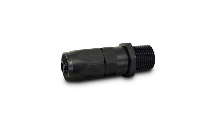 Vibrant Performance -10An Male Npt Straight Hose End Fitting, Pipe Thread: 1/2" Npt - 26007
